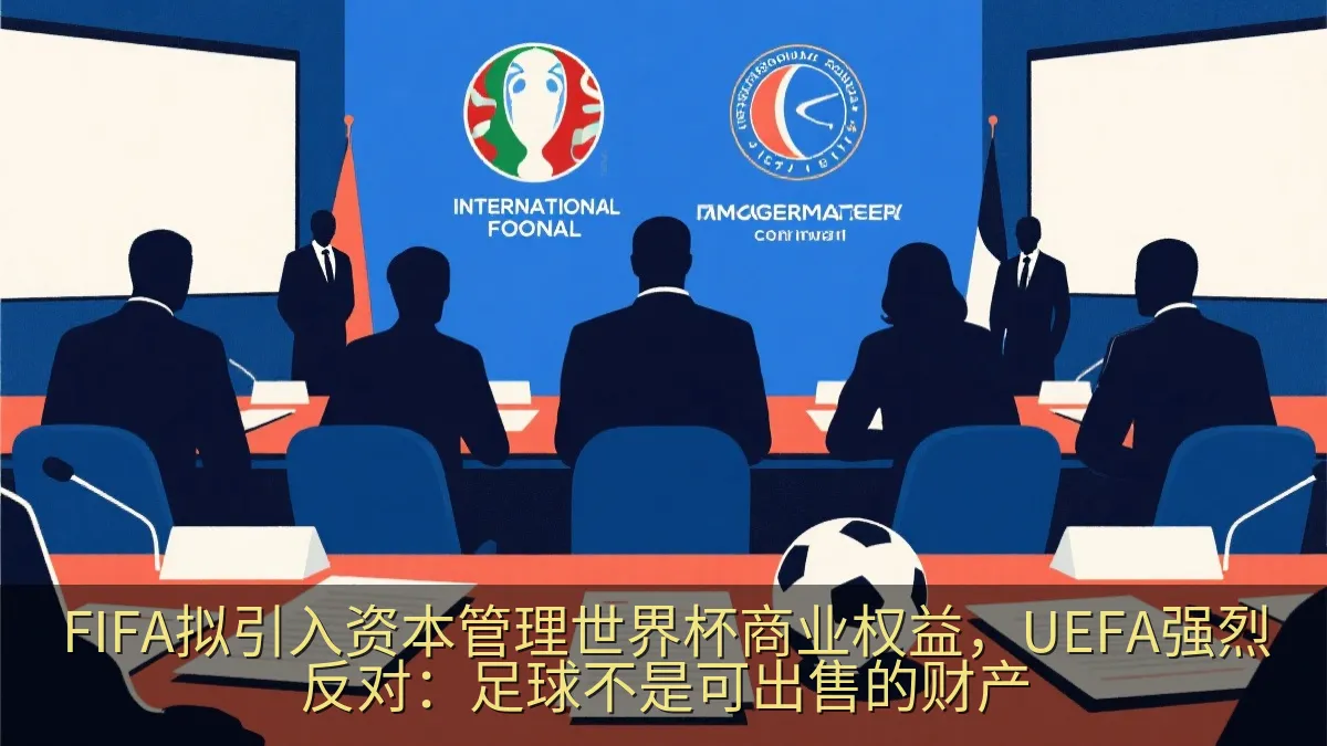 足球管理会议中的讨论场景