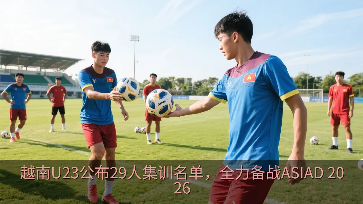 越南U23公布29人集训名单，全力备战ASIAD 2026
