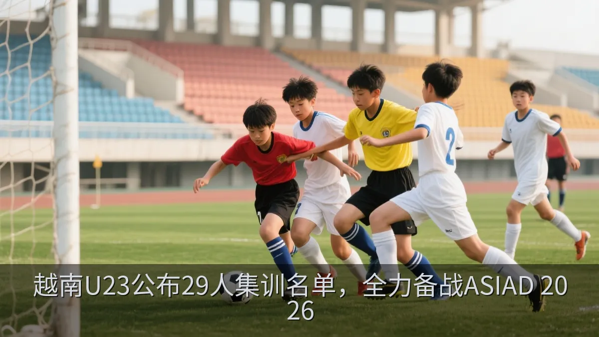 青年足球队在比赛中争夺球权