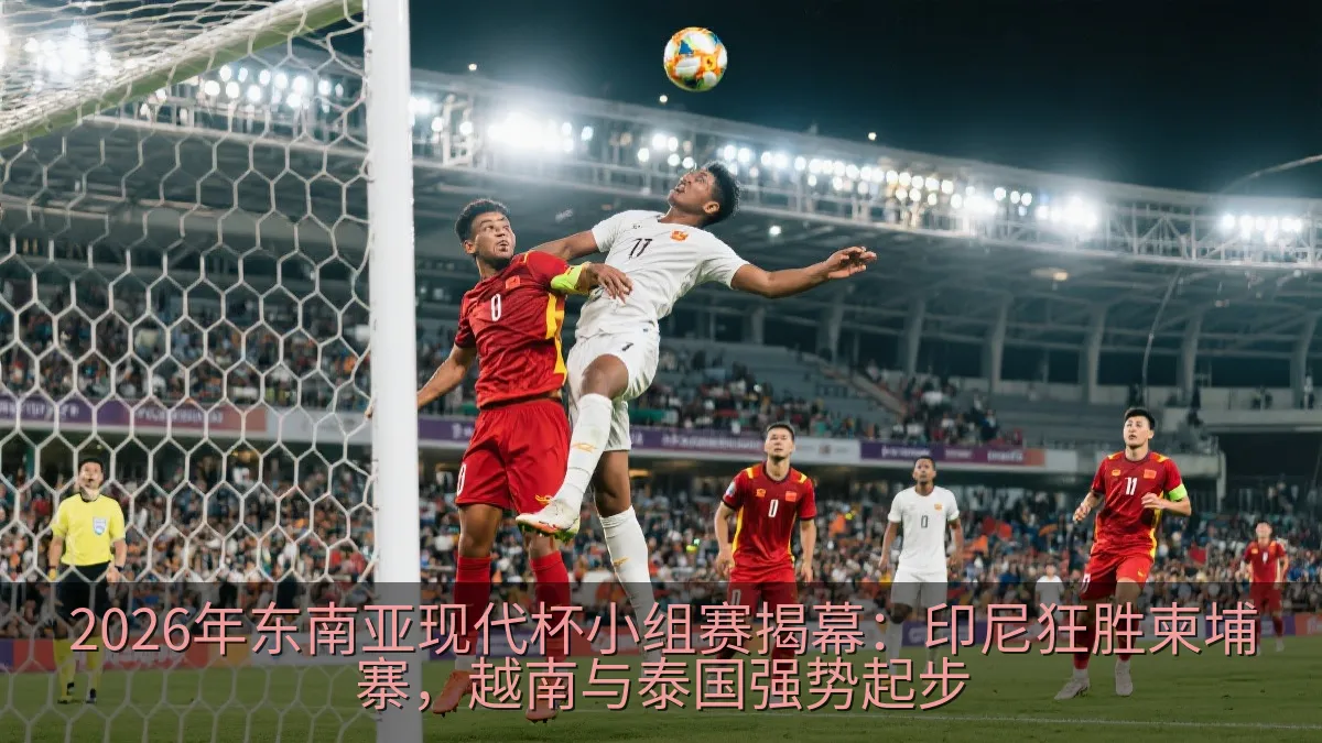 2026年东南亚现代杯小组赛揭幕：印尼狂胜柬埔寨，越南与泰国强势起步